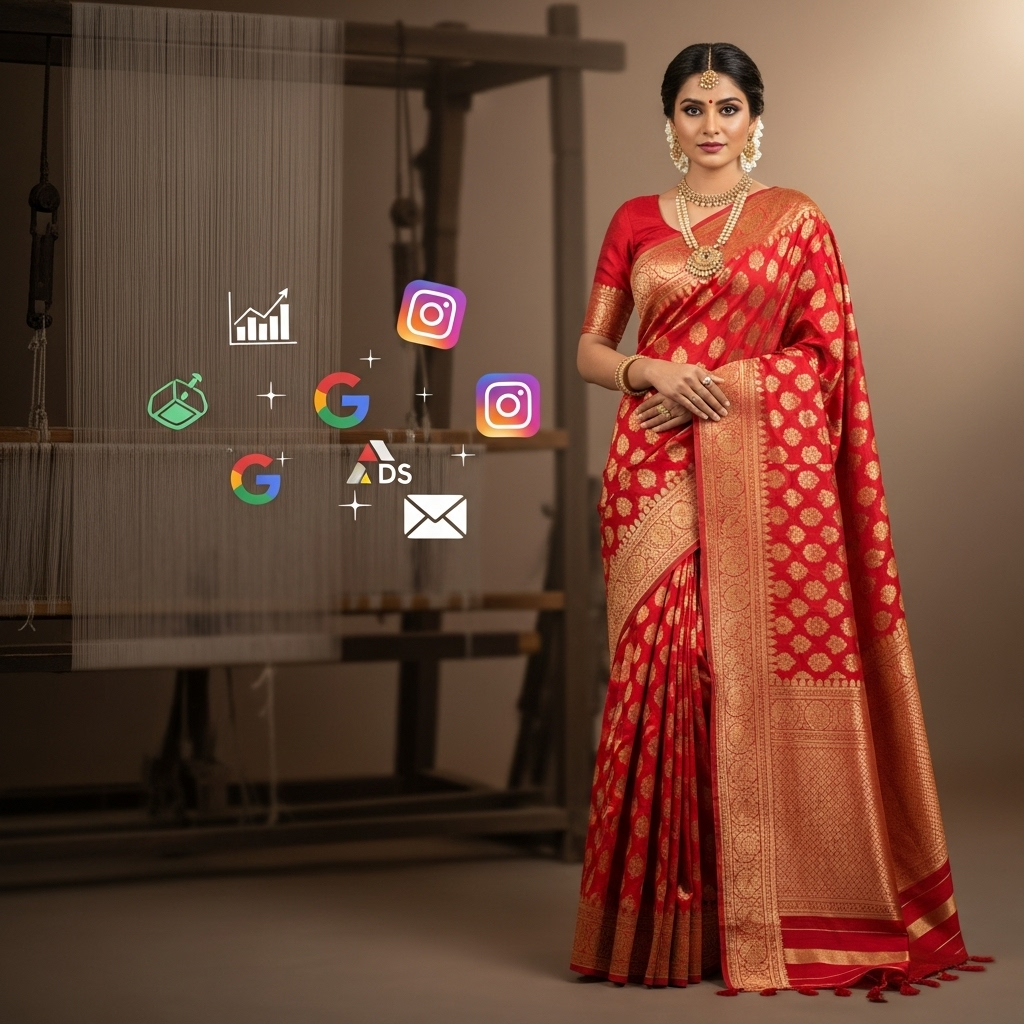 Digital Marketing for Banarasi Saree Business